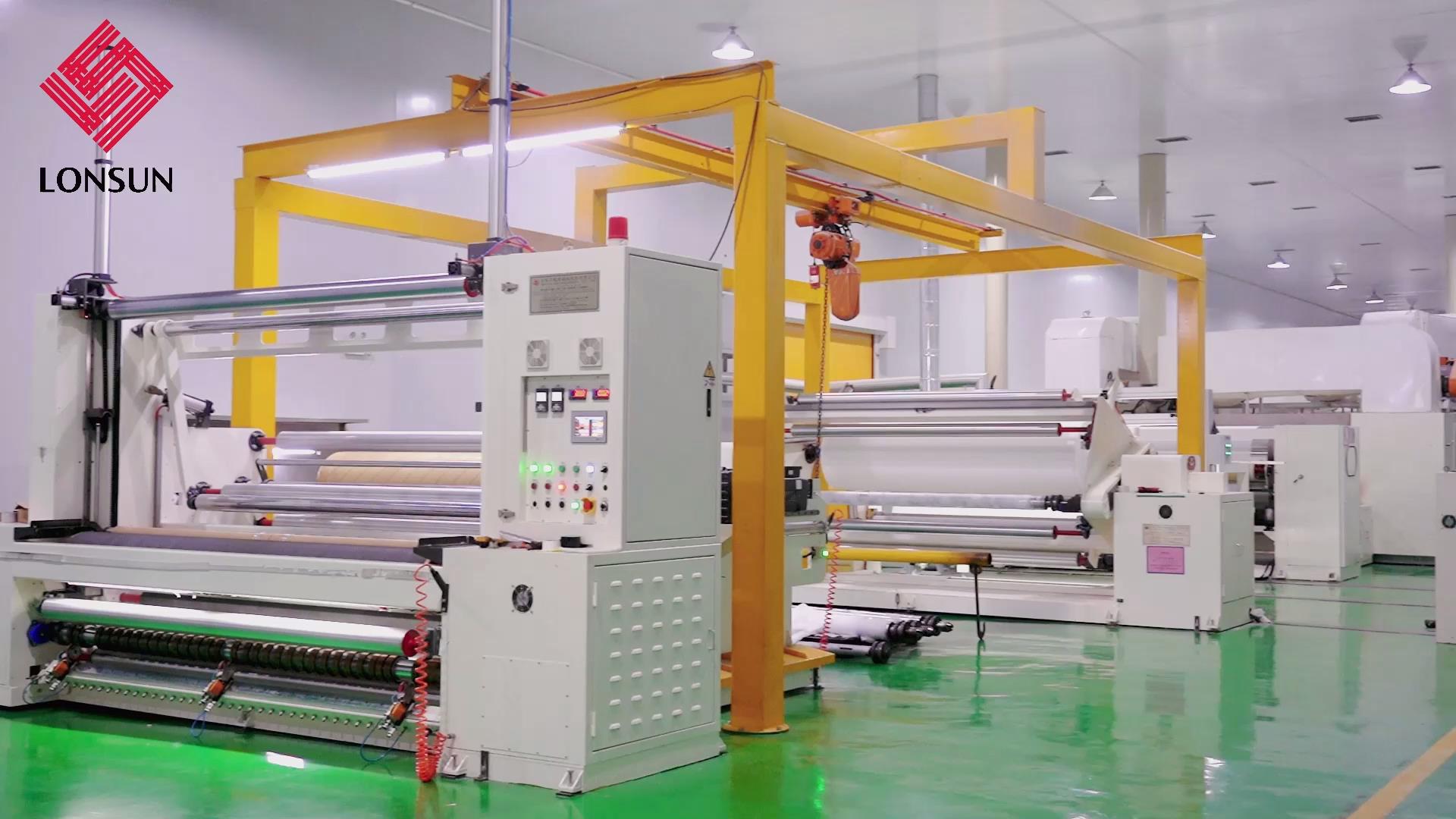 Hot Air Through Nonwoven Fabric