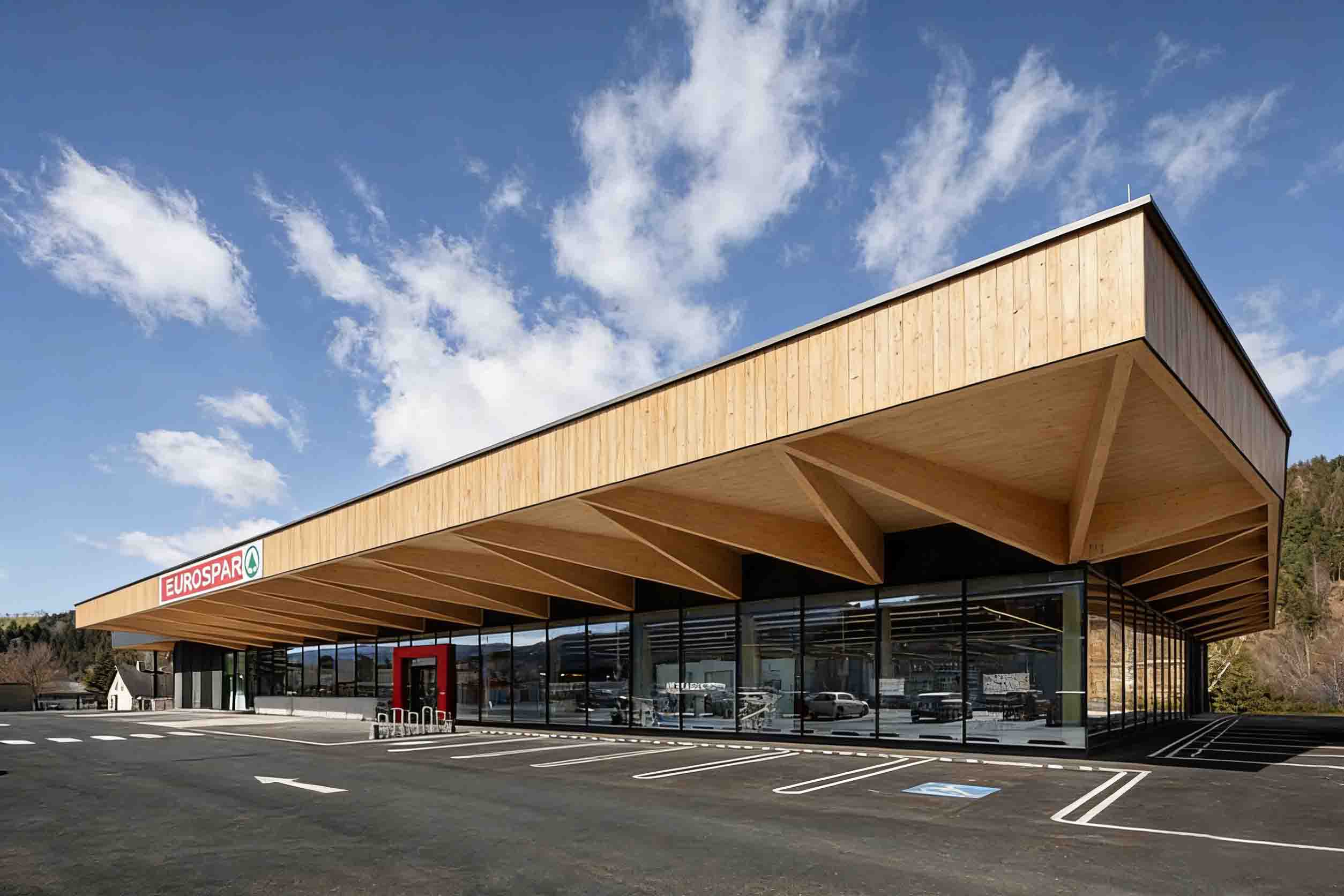 Supermarket in Eastern Europe