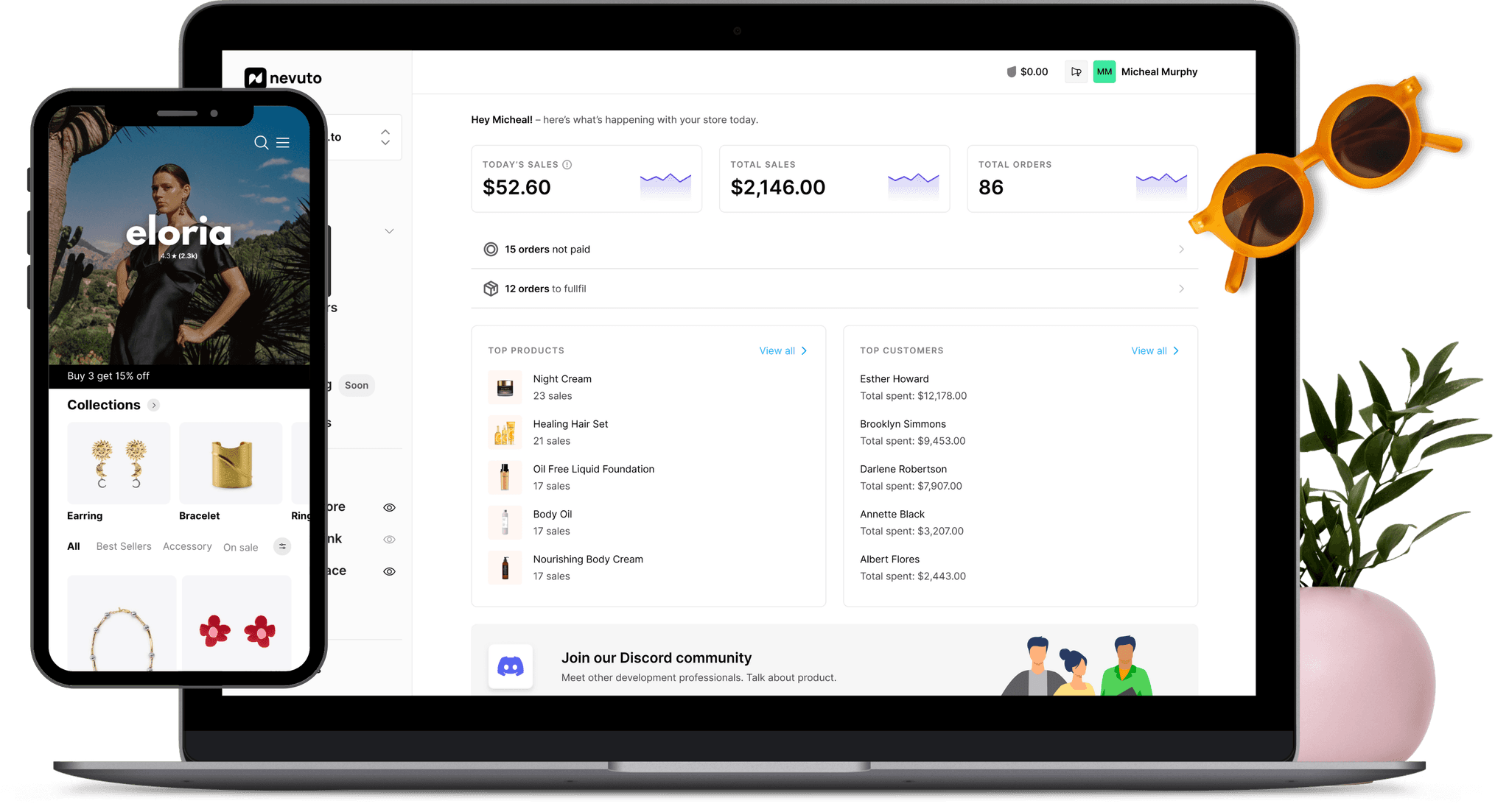 Online diaper shopping interface