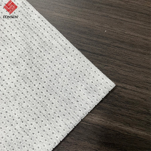 Embossed Apertured Perforated Nonwoven for Disposable Hygiene Products