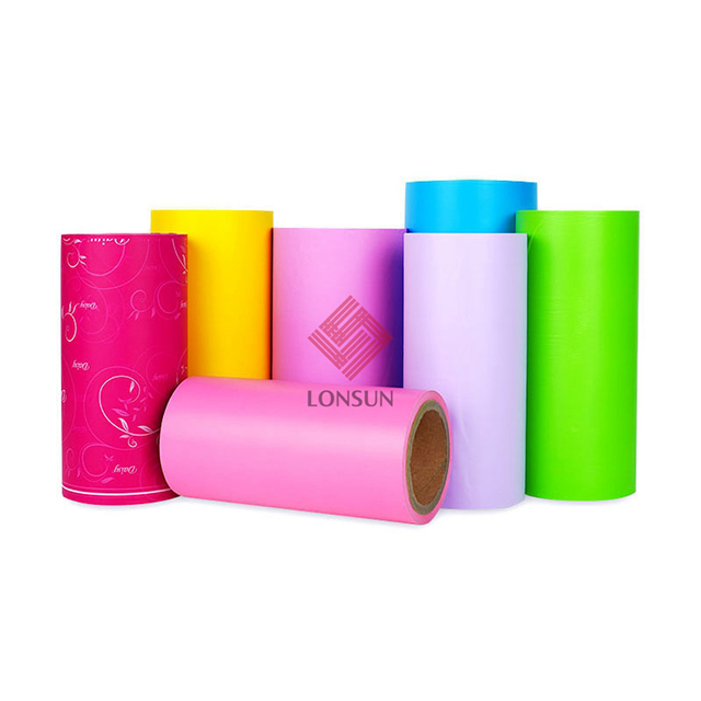 Diaper Backsheet Raw Material Custom Printing Pe Film