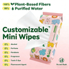 Custom mini wet wipes