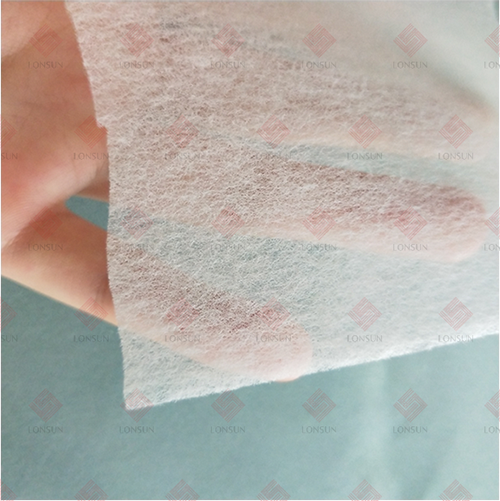 hot air through nonwoven