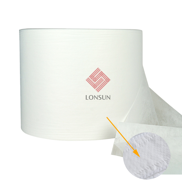 Nonwoven for sanitary pads